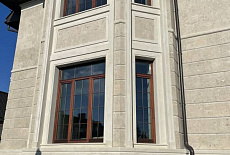 Фасад из доломита геналдон лощеный с фаской в Московской области